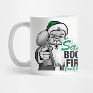 Super Bowl Santa Mug